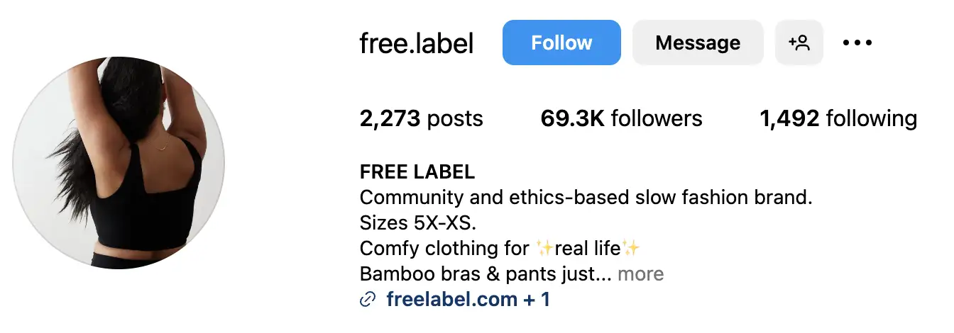 instagram bio